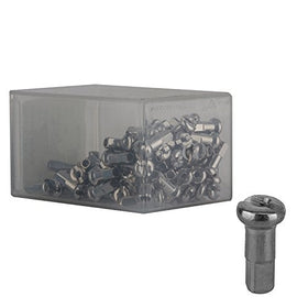 Dt Swiss 15G Brass Nipple Spoke (Box of 100), 1.8mm