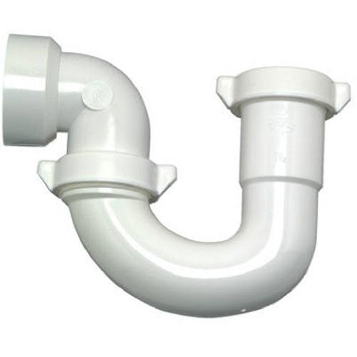 Master Plumber 453-134 MP Lavatory Drain P-Trap, White