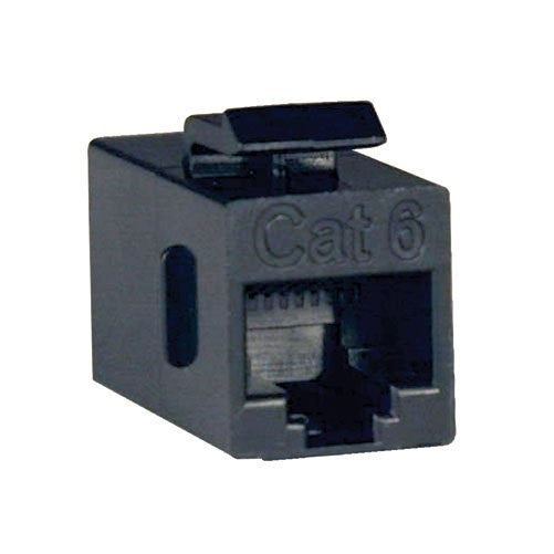 Tripp Lite Cat6 Straight Through Modular In-line Snap-in Coupler (RJ45 F/F)(N235-001)