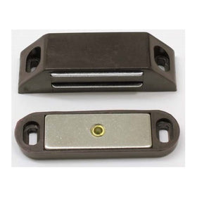 Ultra Hardware 13504 Heavy Duty Magnetic Catch-Brown-Polybagged