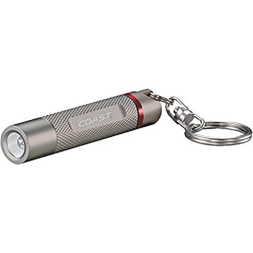 Coast 7839 LED Keychain Flashlight Nano Tac Silver