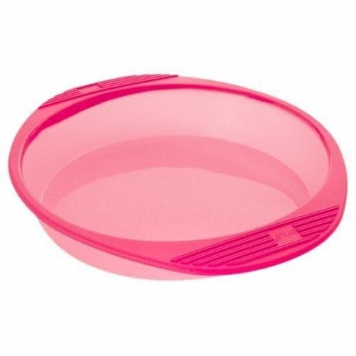 Orka 10 Inch Round Cake Pan, Raspberry