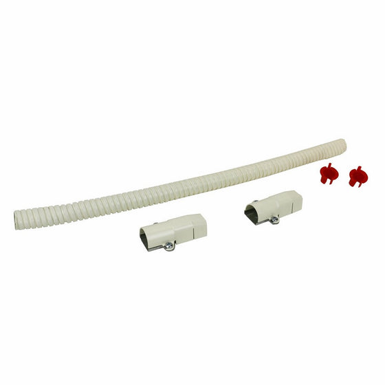 Legrand - Wiremold Legrand V5700F Flexible Section Fitting Raceway, Ivory