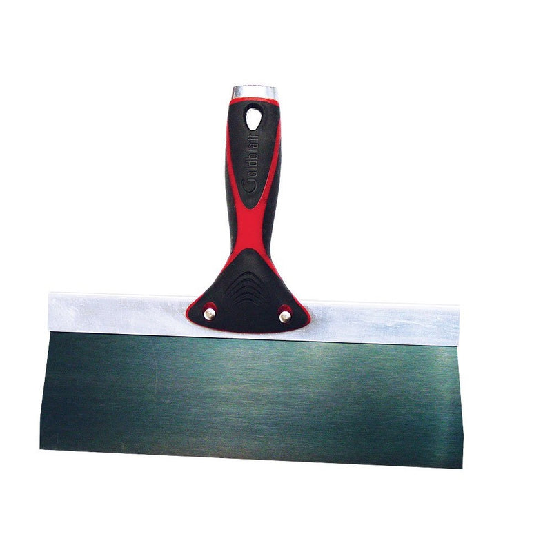 Goldblatt G05620 Pro-Grip Taping Knife, Blue Steel, 10-Inch