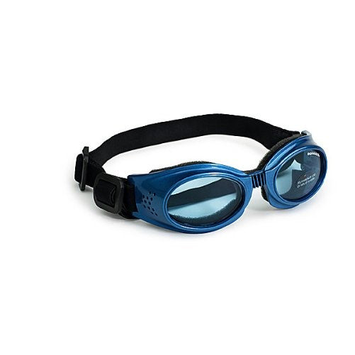 Doggles - Originalz Large Metallic Blue Frame / Blue Lens