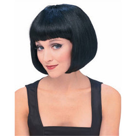 Rubie's Costume Women's Black Super Model Wig, Black, One Size