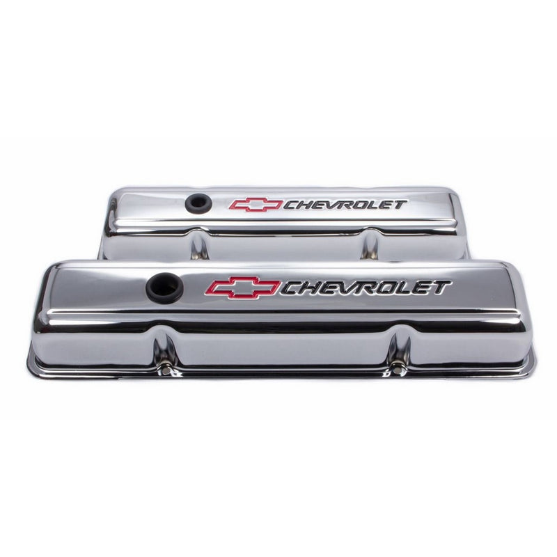 Proform 141-899 SBC Chrome Valve Cover with Baffle