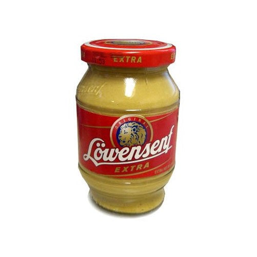 Loewensenf Extra Hot German Mustard, 9.3 oz.