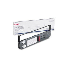 Oki Black Ribbon Cartridge - Dot Matrix - 5 Million Characters - Black - 1