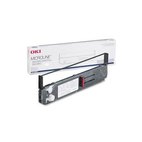 Oki Black Ribbon Cartridge - Dot Matrix - 5 Million Characters - Black - 1