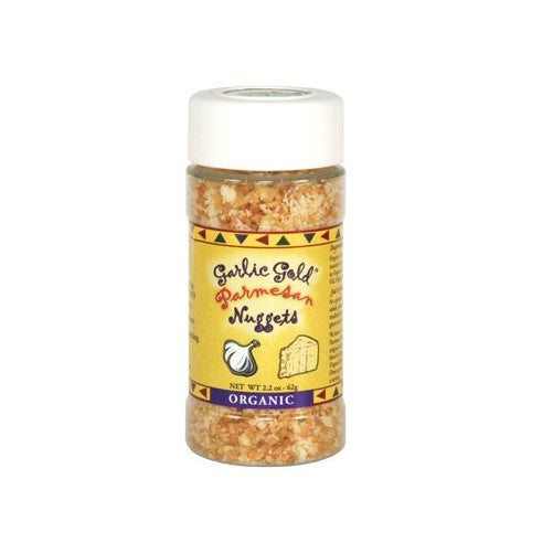 Garlic Gold Organic Nuggets, Parmesan, 2.2 Ounce (Pack of 6)