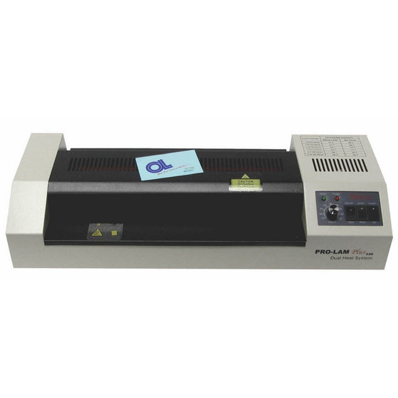 Akiles Prolam Plus 330 Dual Heat System Laminator, 13 (330 mm) Throat Capacity, 23/min Max Laminating Speed, 10 mil Max Pouch Thickness, 1 mm Max Laminating Thickness, 2 Hot/2 Cold Heated Roller System