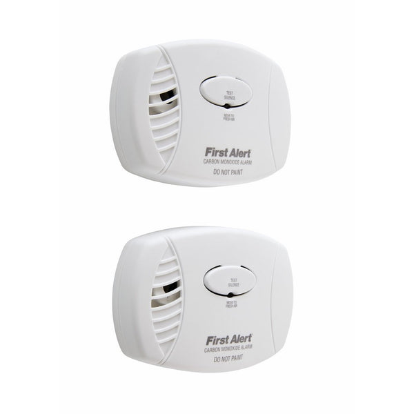 First Alert CO400 Battery-Operated Carbon Monoxide Alarm, 2-Pack
