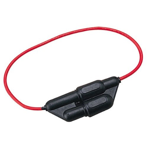 Sea Dog 420565-1 Watertight Inline Dual Fuse Holder, 30 Amps / 10 Gauge Wire