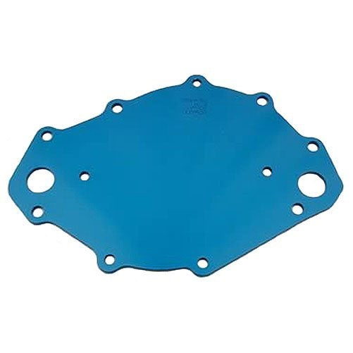 Meziere WP109B Blue Water Pump Back Plate for Big Block Ford