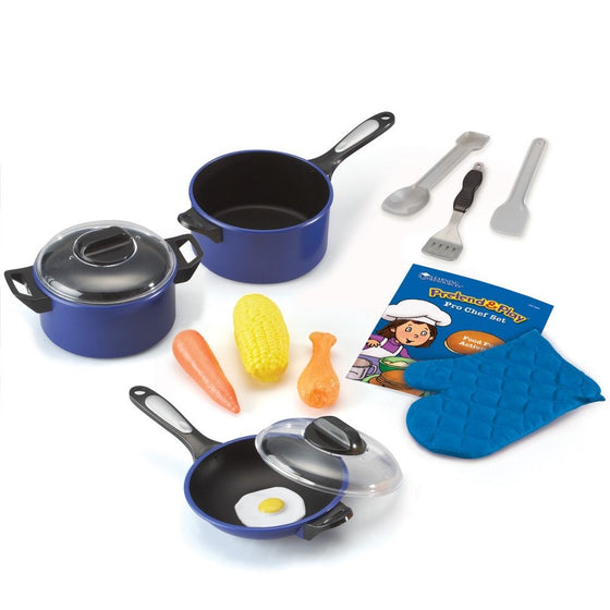 Learning Resources Top-chef kitchen gear designed to look like the real thing