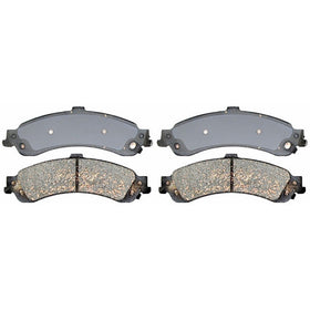 ACDelco 14D834CH Advantage Ceramic Rear Disc Brake Pad Set with Hardware
