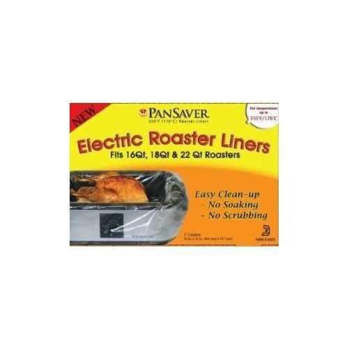 PanSaver Electric Roaster Liners Pack of 2