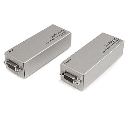 StarTech.com Serial DB9 RS232 Extender over Cat 5 - Up to 3300-Feet (1000 meters) (RS232EXTC1)