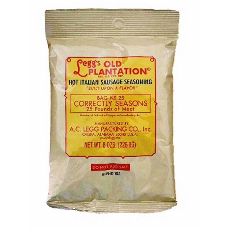 A.C. Legg Hot Italian Sausage Seasoning