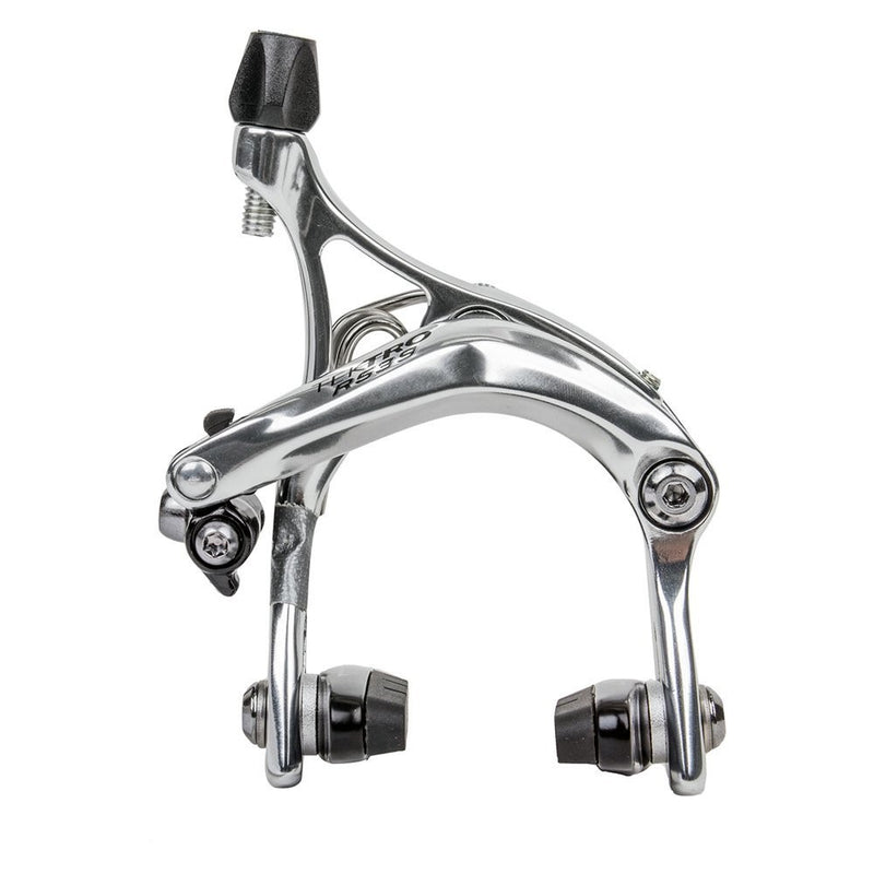 Tektro R539 Dual Pivot Front Brake Caliper - 47-57mm, Recessed Nut, Silver