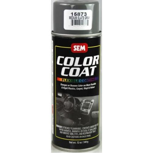 Sem Color Coat Med. Slate Gray Sem Vinyl Aerosol 15873