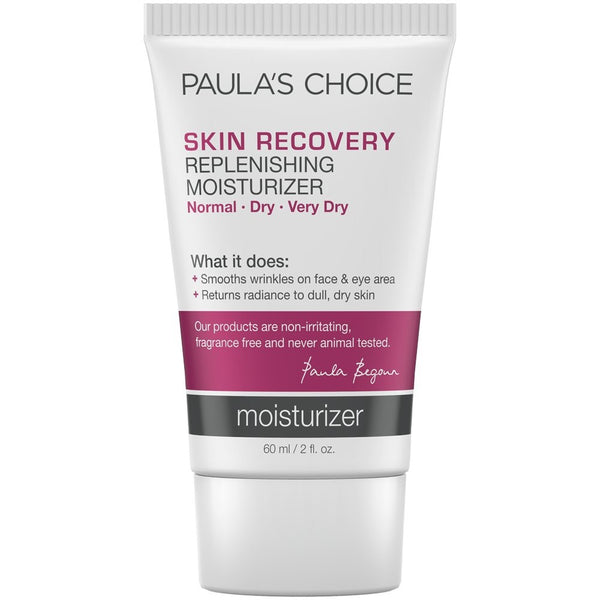 Paula's Choice-SKIN RECOVERY Replenishing Moisturizer Cream for Redness-Facial Moisturizer-Soothes Rosacea, Wrinkles, and Uneven Skin Tone-1-2 oz Tube