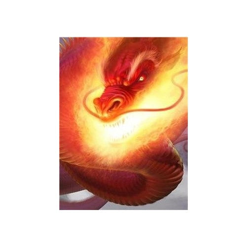Max Protection Card Supplies YUGIOH Card Sleeves Inferno Dragon 60 Count