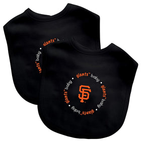 Baby Fanatic Team Color Bibs, SF Giants, 2-Count