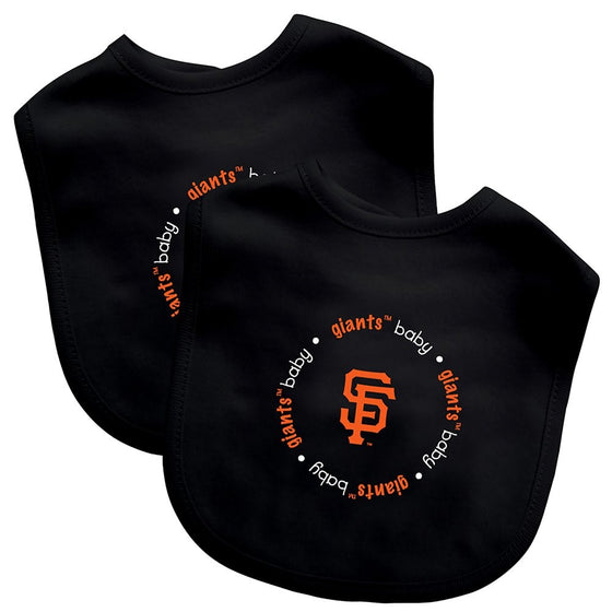 Baby Fanatic Team Color Bibs, SF Giants, 2-Count