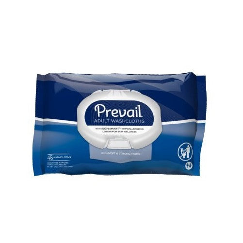 Prevail Adult Washcloths Soft Pack, 48 Count Pack