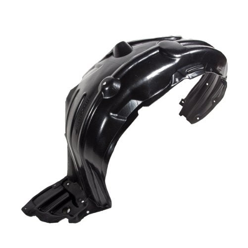 CarPartsDepot, Driver Left Side Front Fender Liner Splash Shield Assembly Replacement, 378-44408-11 TO1250120 5387652180