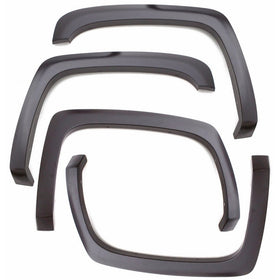 Lund SX113-2S Elite Series Black Sport Style Standard Fender Flare - 4 Piece