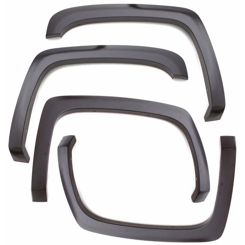 Lund SX113-2S Elite Series Black Sport Style Standard Fender Flare - 4 Piece