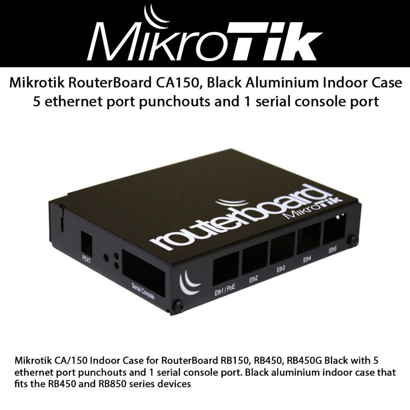 Mikrotik CA150 RB450 series indoor case