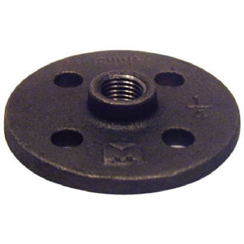 pannext fittings corp b-flf03 3/8", Black Floor Flange