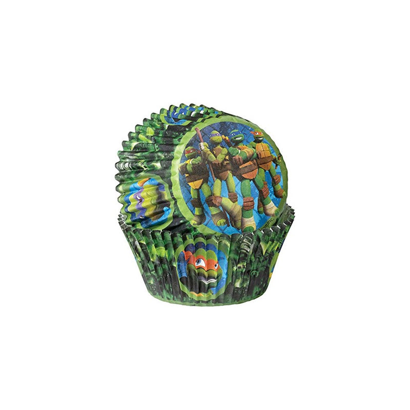 Wilton 415-7745 50 Count Teenage Mutant Ninja Turtles Baking Cups