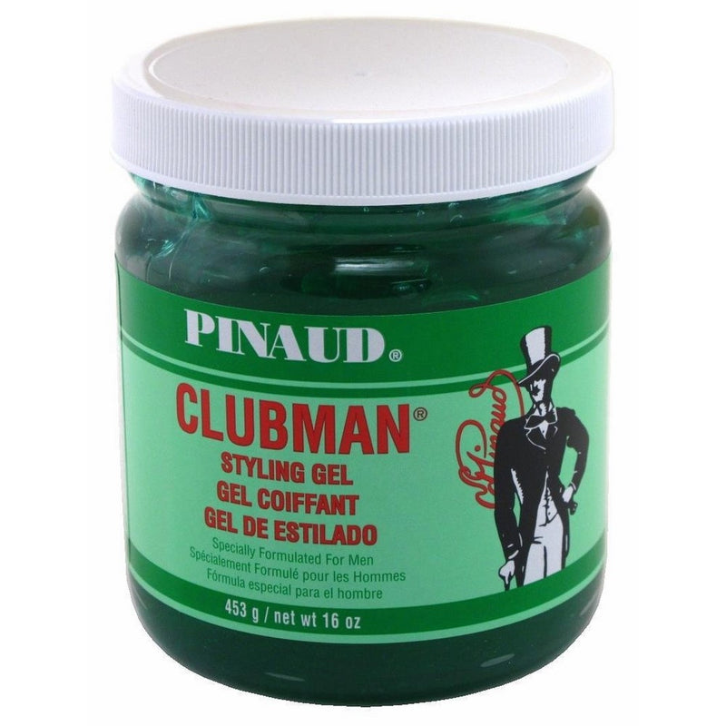 Clubman Style Gel Men'S 16oz Jar (6 Pack)