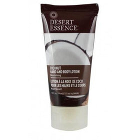 Desert Essence Hand & Body Lotion - Coconut - Travel Sz - 1.5 oz - 1 Case