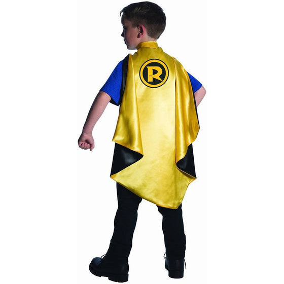 Rubie's Costume DC Superheroes Robin Deluxe Child Cape Costume