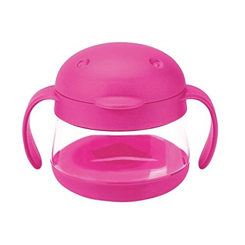 Ubbi Tweat Snack Container, Hot Pink