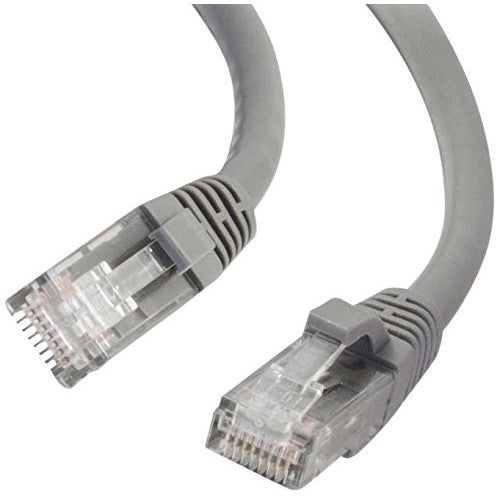 C2G/Cables to Go 27134 Cat6 Snagless Unshielded (UTP) Network Patch Cable, Gray (14 Feet/4.26 Meters)