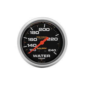 Auto Meter 5433 Mechanical Liquid Water Temperature Gauge