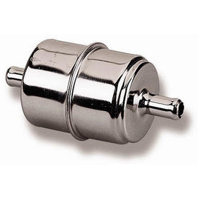 Holley 162-523 Chrome Inline Fuel Filter