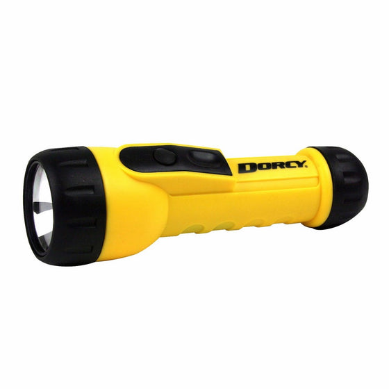 Dorcy 20-Lumen Weather Resistant LED Flashlight with 2D Batteries, (41-2350)