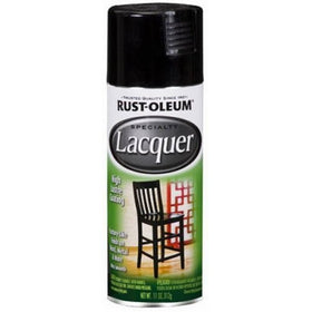 Rust-Oleum 1905830 Lacquer Spray, 11-Ounce, Gloss Black