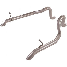 Flowmaster 15805 Prebend Tailpipes - 2.50 in. Rear Exit - Pair