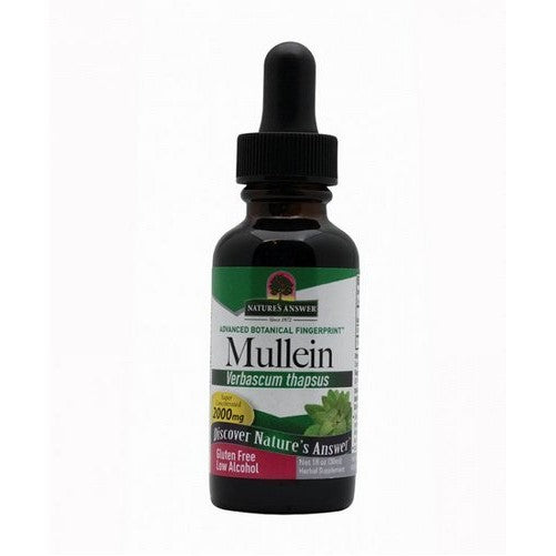 Nature's Answer Mullein Leaf with Organic Alcohol, 1-Fluid Ounce