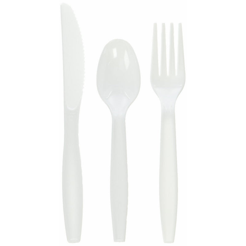 Diamond Forster Plastic Cutlery Combination Pack 16 Ea Heavy Duty 48 / Bag