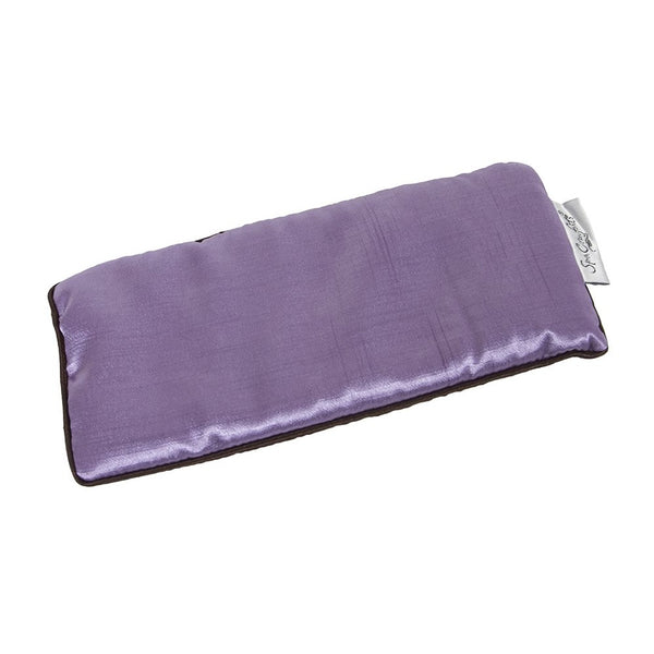 DreamTime Spa Comforts Eye Pillow, Aromatherapy Lavender, Wellness and Relaxation, Sooth Stress and Relieve Headaches, Two-Tone Lavender/Chocolate Brown